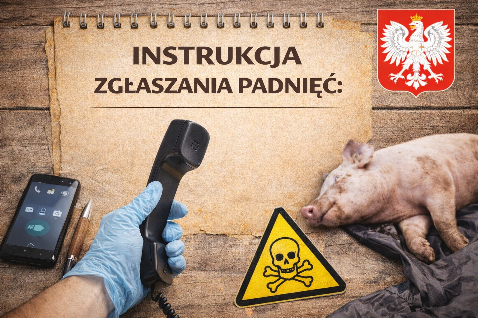 INSTRUKCJA ZGŁASZANIA PADNIĘĆ: